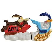 Looney Tunes Coyote and Road Runner Salt and Pepper Shakers